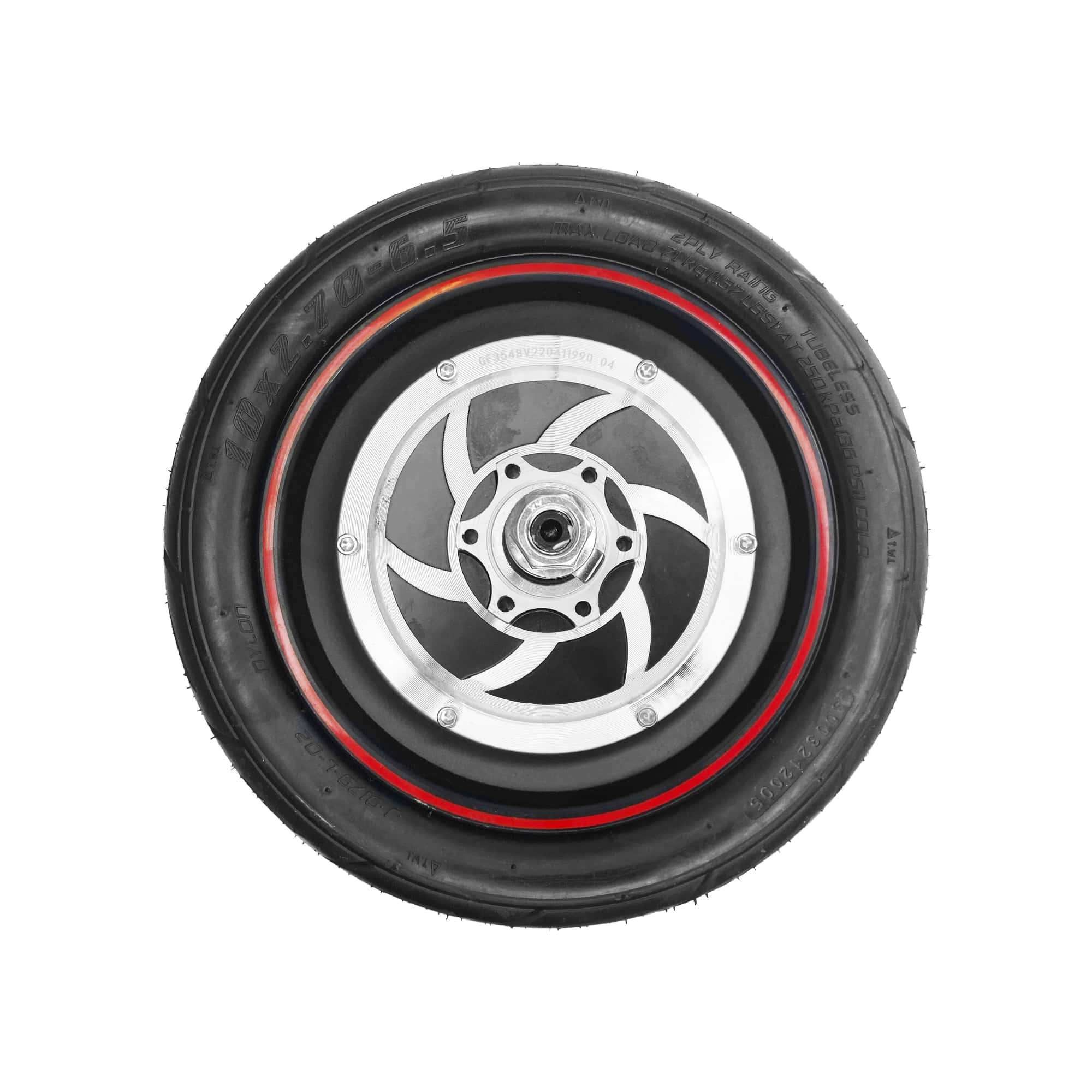 600W MOTOR + 10' NEUMÁTICO TUBLESS-Cable interior-Modelo 2021-T4