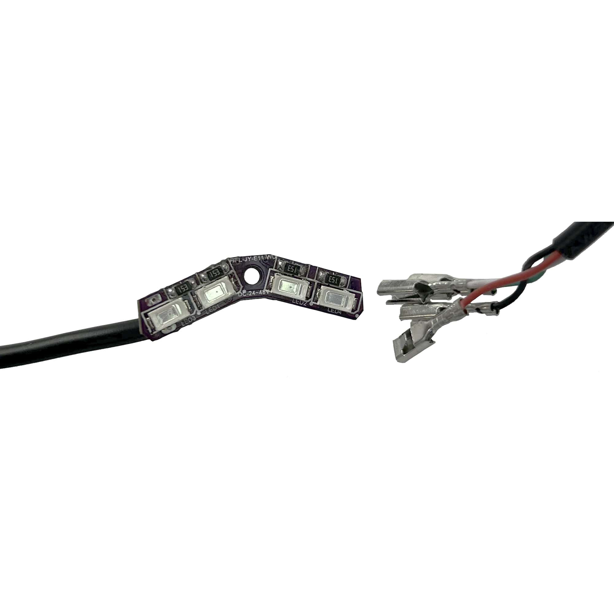 LUZ FRENO T4 Con Cubierta Rojo-Forma V