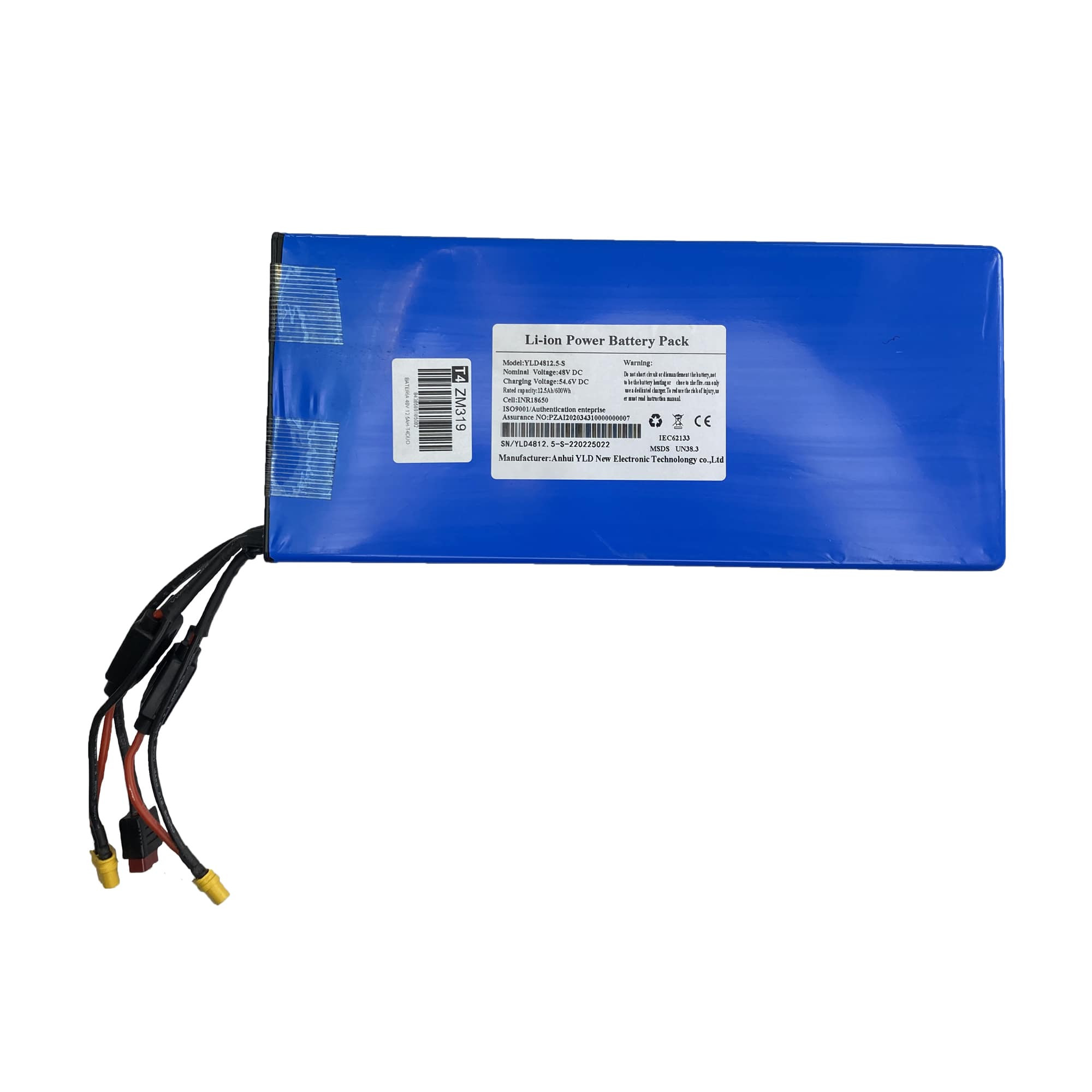 Batería 48V 12,5Ah ZRino/ZCougar