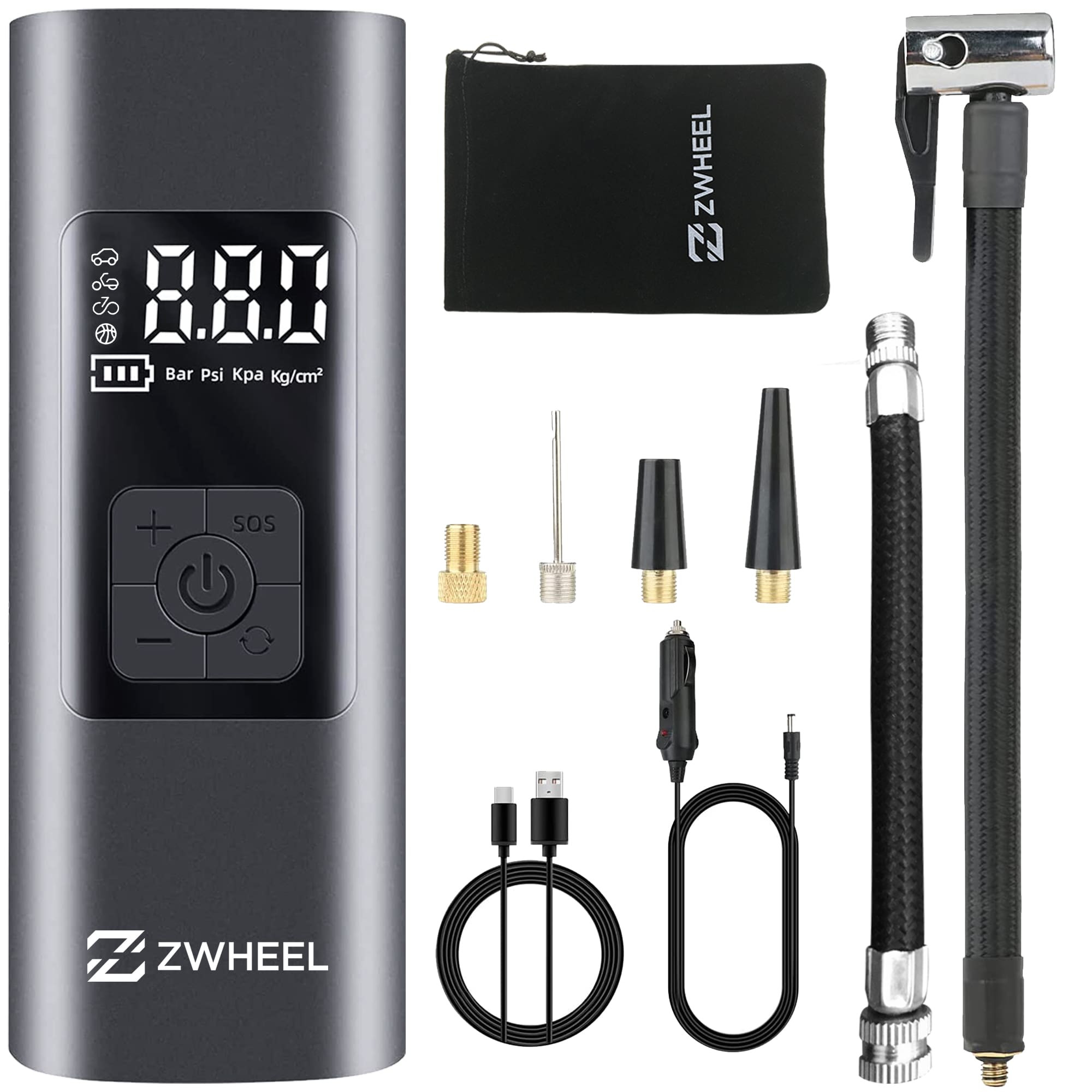 Compresor de aire portátil Neo Zwheel