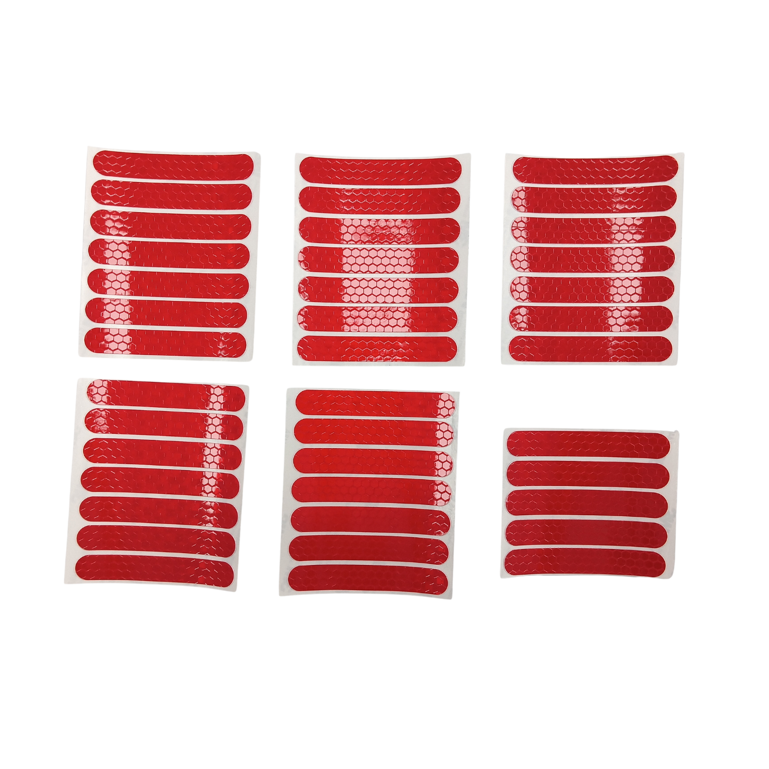 Pegatina Reflectante Rojo Zfox Max 40 PCS 83*13mm