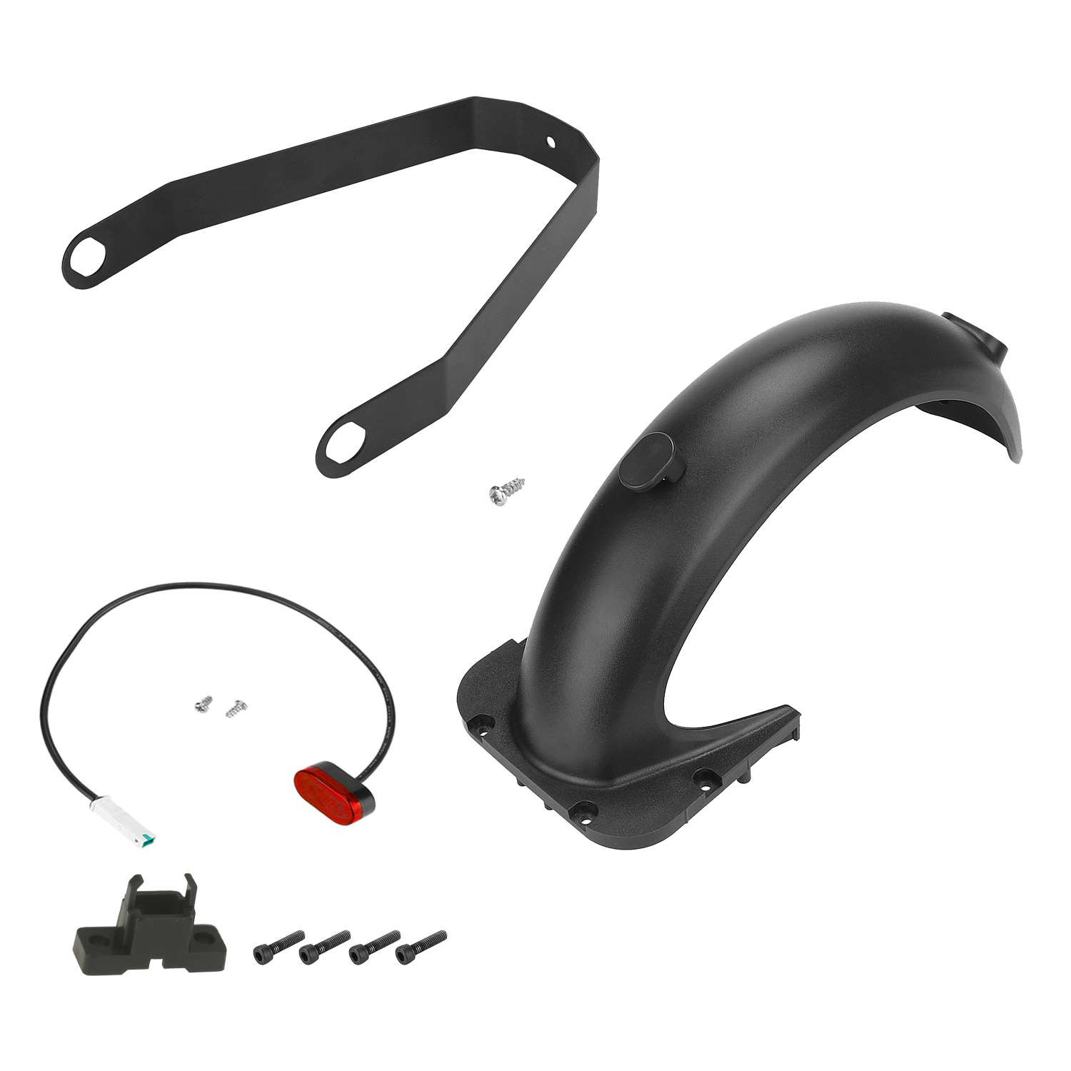 Guardabarros Trasero Con Luz Max G30