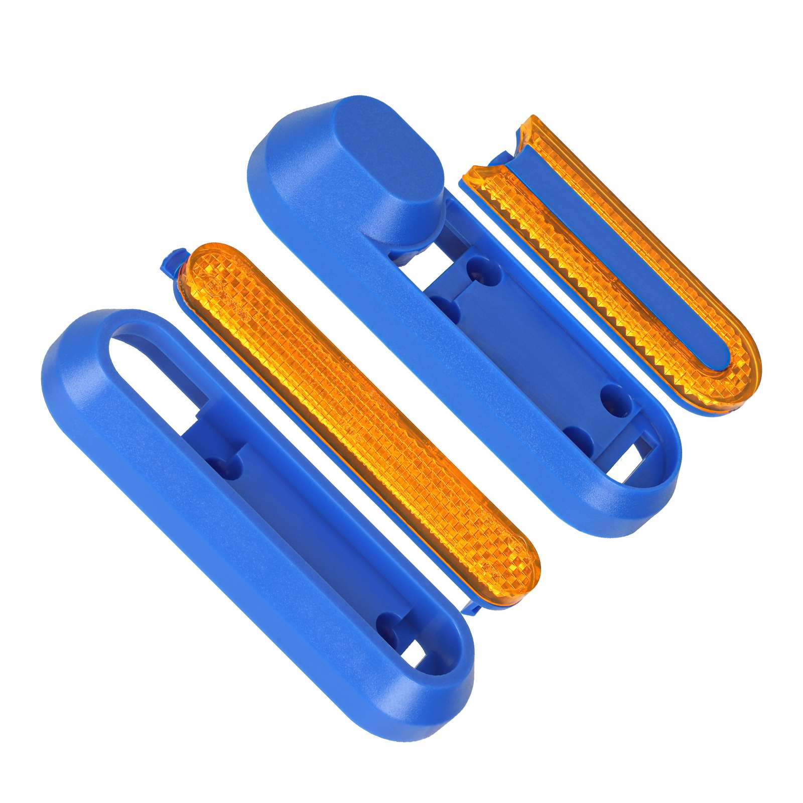 XIAOMI Set Embellecedor Neumático Azul+Reflector Amarillo