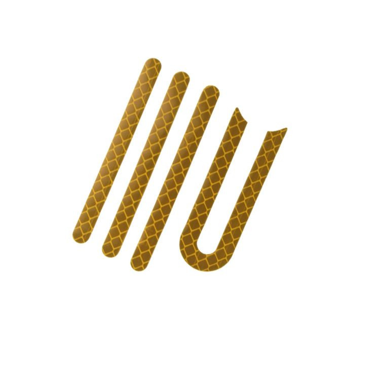XIAOMI Set Embellecedor Neumático Negro+pegatina Amarillo