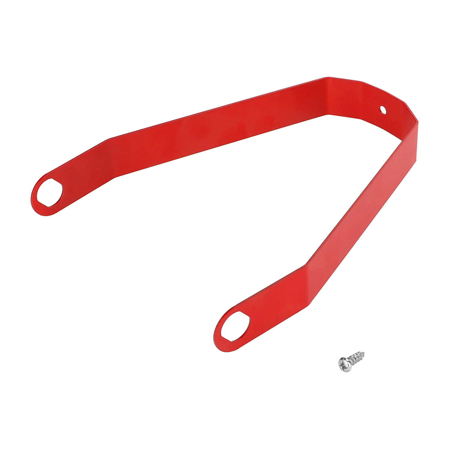 Soporte guardabarro Trasera G30 MAX Rojo