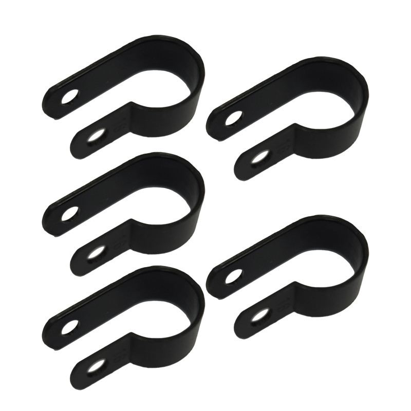 Abrazadera De Cable Negro Para Zrino 5 Pcs