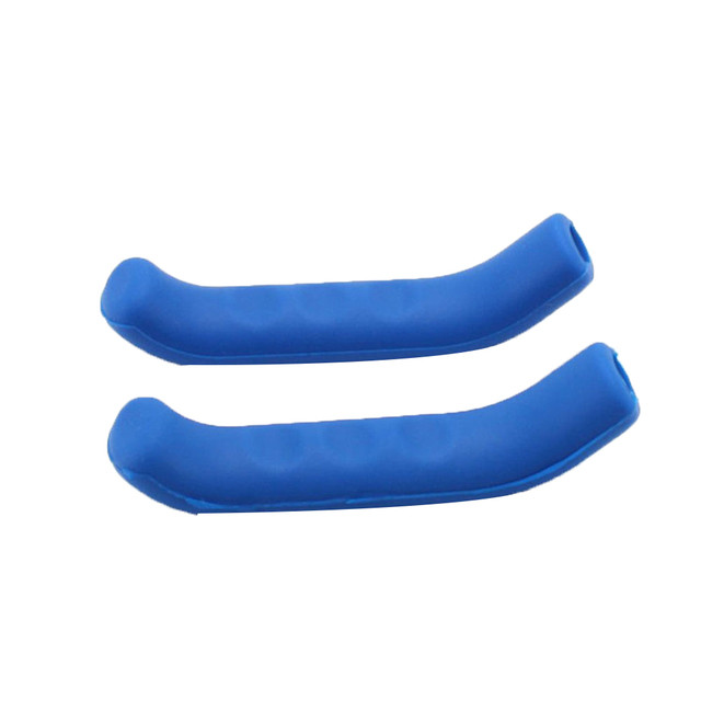 Protector De Silicona Para Maneta De Freno Patinete Y Bicicleta Azul (2PCS)