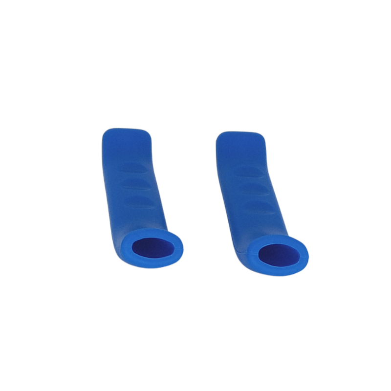 Protector De Silicona Para Maneta De Freno Patinete Y Bicicleta Azul (2PCS)