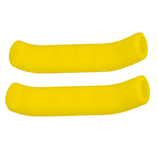 Protector De Silicona Para Maneta De Freno Patinete Y Bicicleta Amarillo (2PCS)