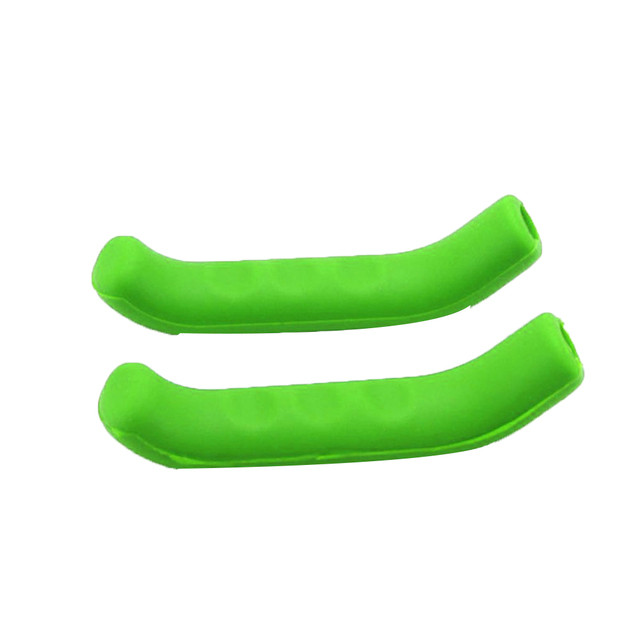 Protector De Silicona Para Maneta De Freno Patinete Y Bicicleta Verde (2PCS)