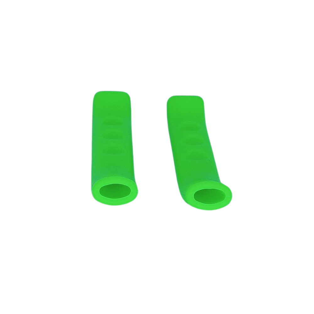 Protector De Silicona Para Maneta De Freno Patinete Y Bicicleta Verde (2PCS)