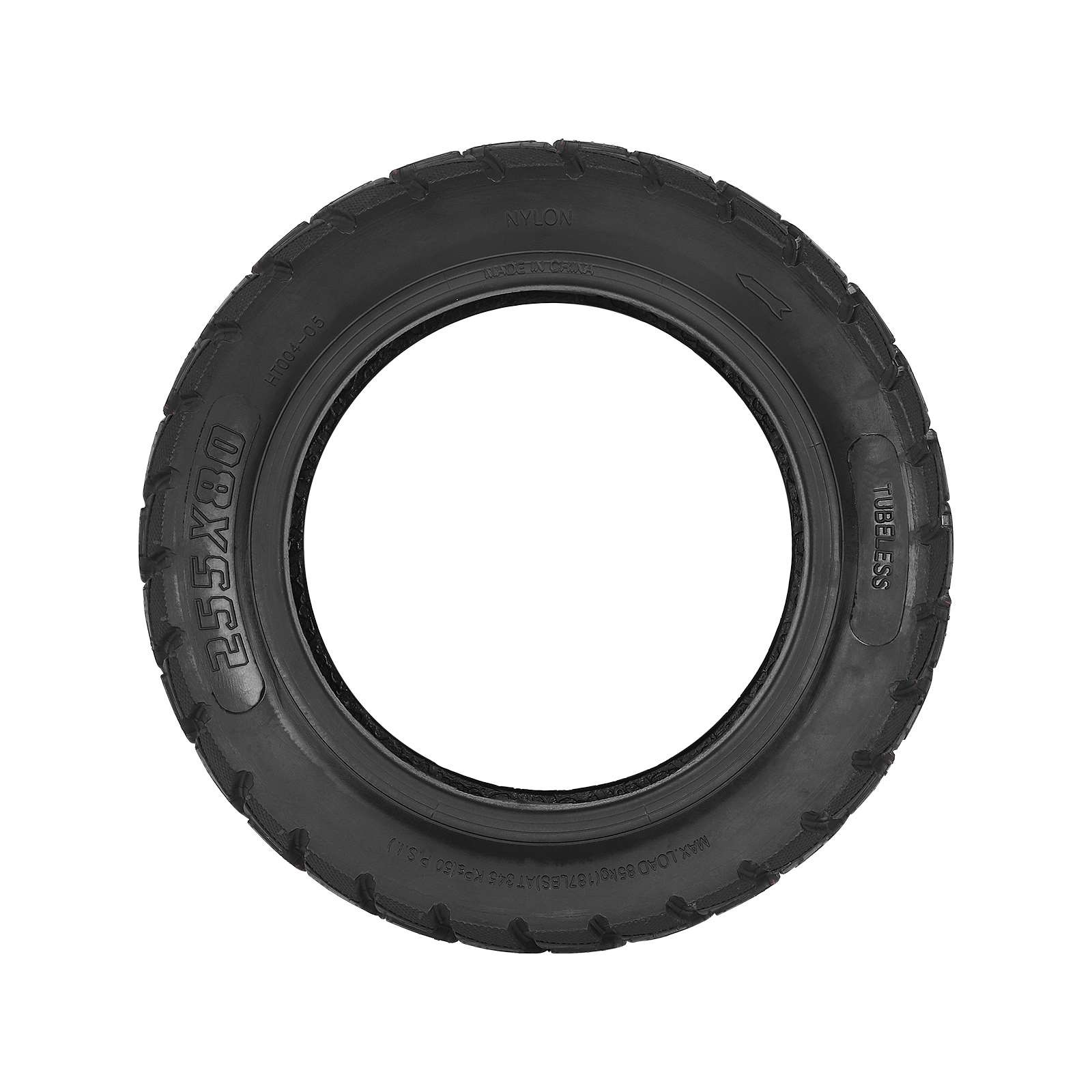 Neumático Taco Tubeless 255×80-6 (10×3) (255×80) Con Gel Antipinchazo