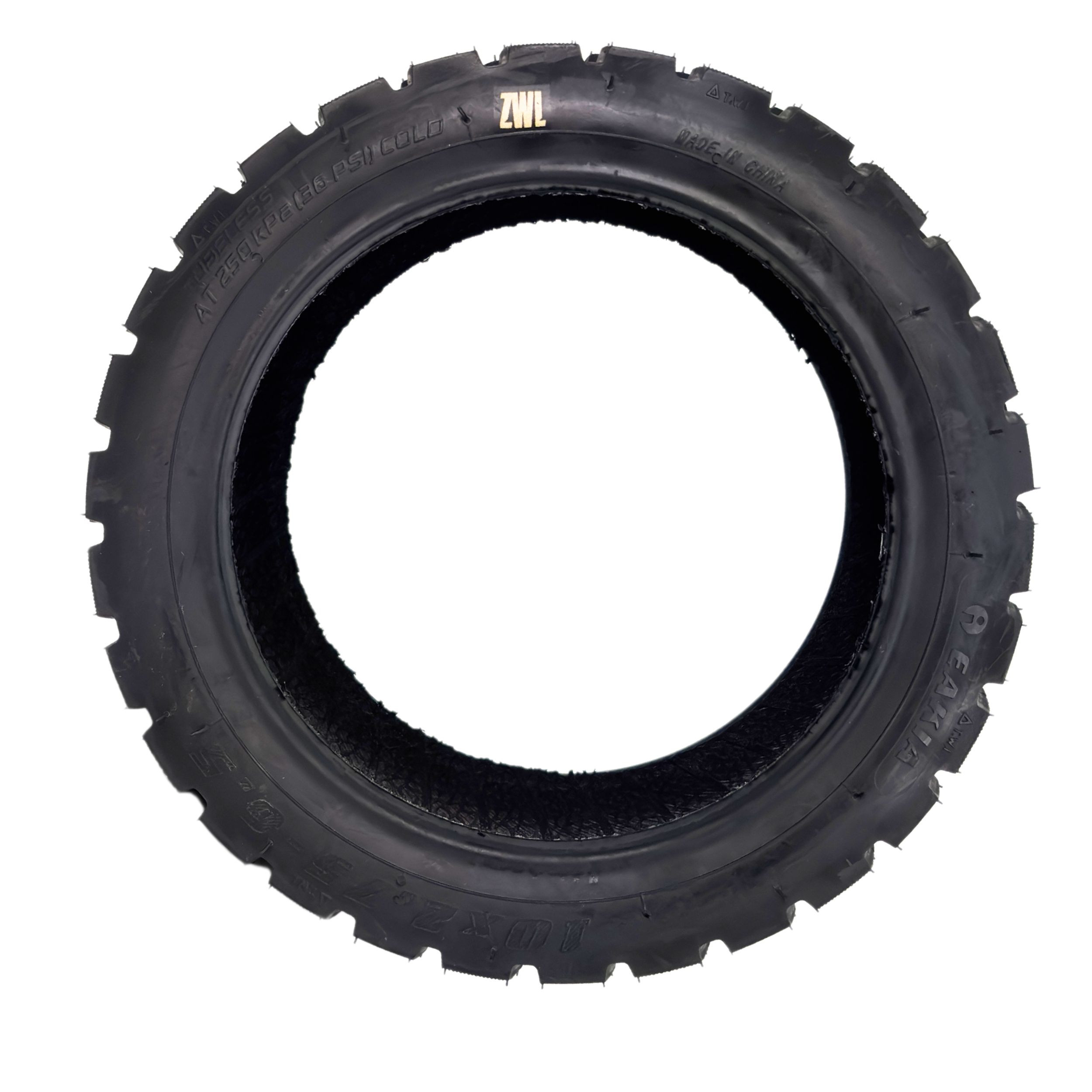 Neumático Taco Tubeless 10*2.75-6.5 Con Gel Antipinchazo ZWL