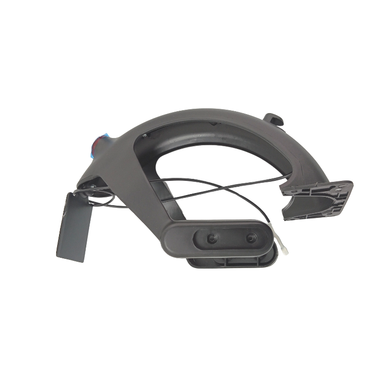 Guardabarro Trasero Con Luz + Placa Zfox Max