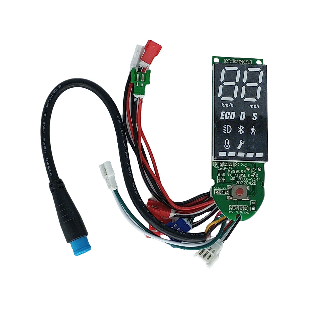 Panel Display Zlionx Max Con Conector de Intermitentes Y USB