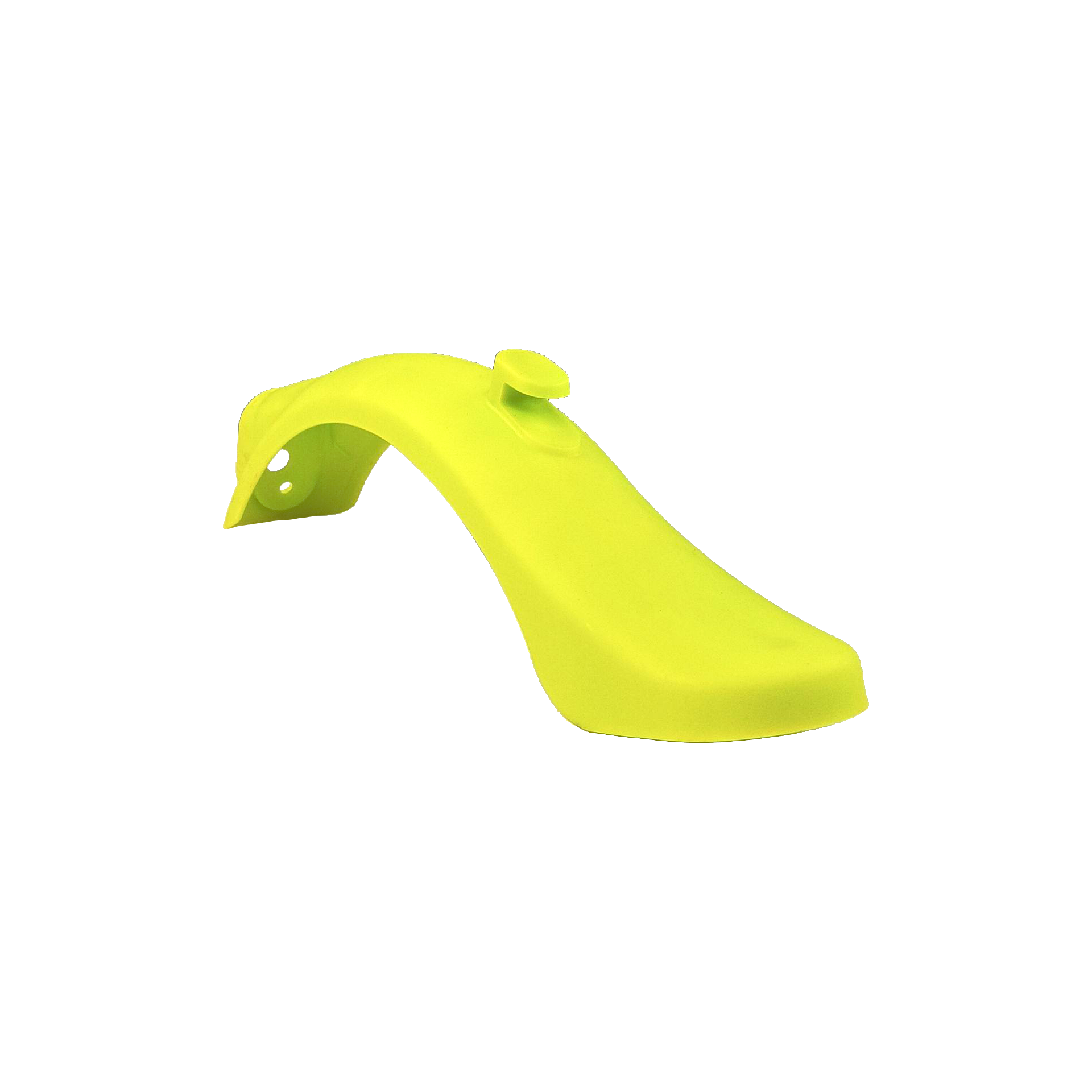 Guardabarro Trasero S1/Zfox Con Luz Verde Fluorescente