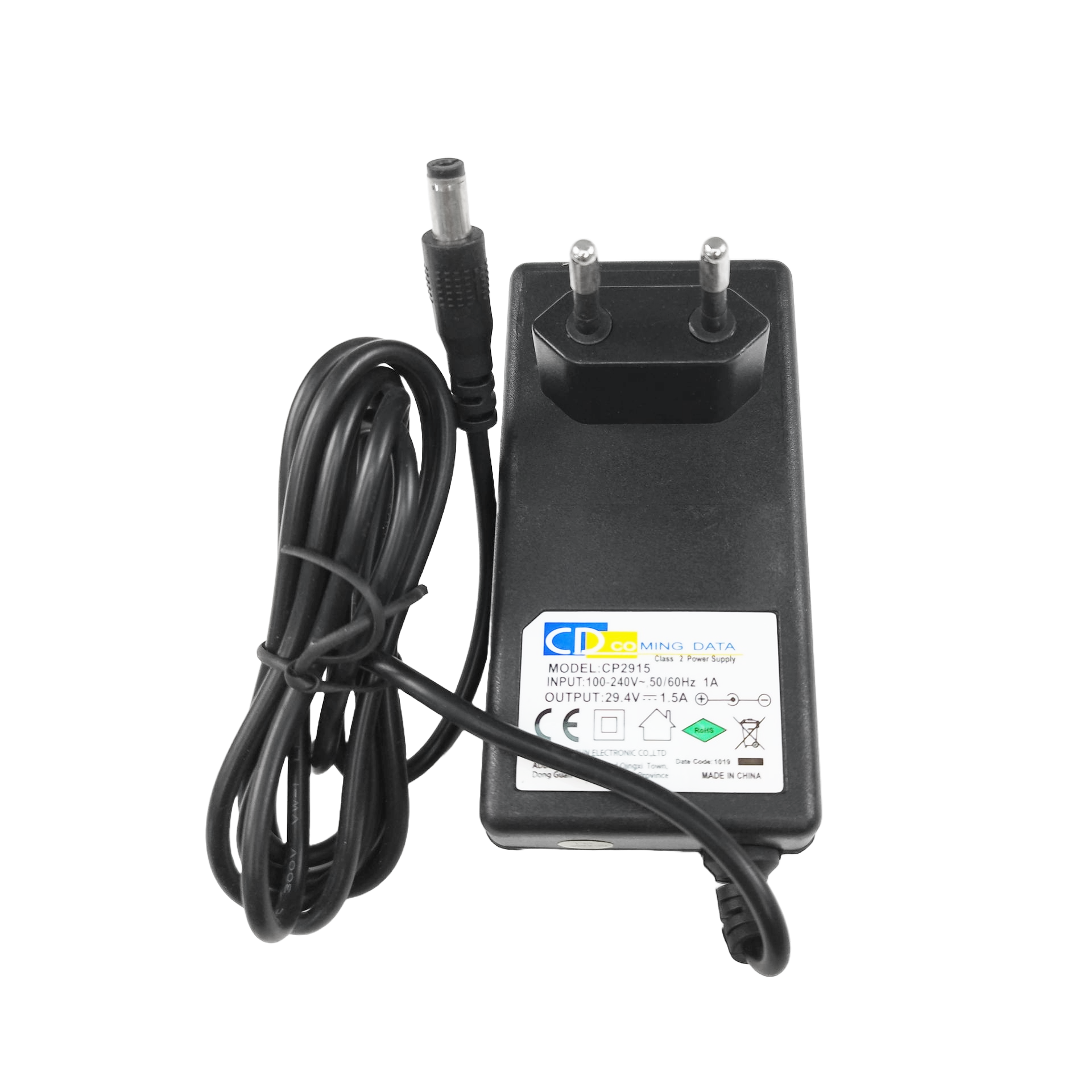 Cargador 29.4V 1.5A DC5521