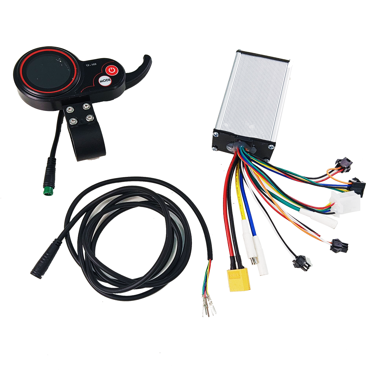 Kit Controladora Display TF-100 5 Pin 36V