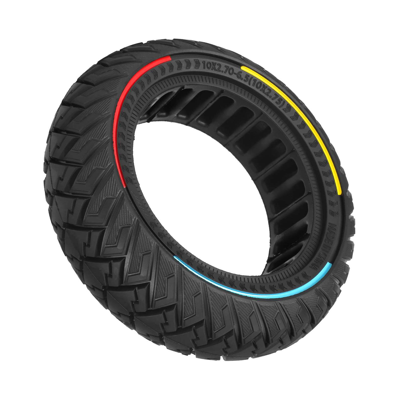 Rueda Maciza 10*2.70-6.5(10*2.75) Offroad Colores