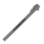 Mástil tubo doble cierre Reckless 630mm + Set de Maneta de Plega Plateado