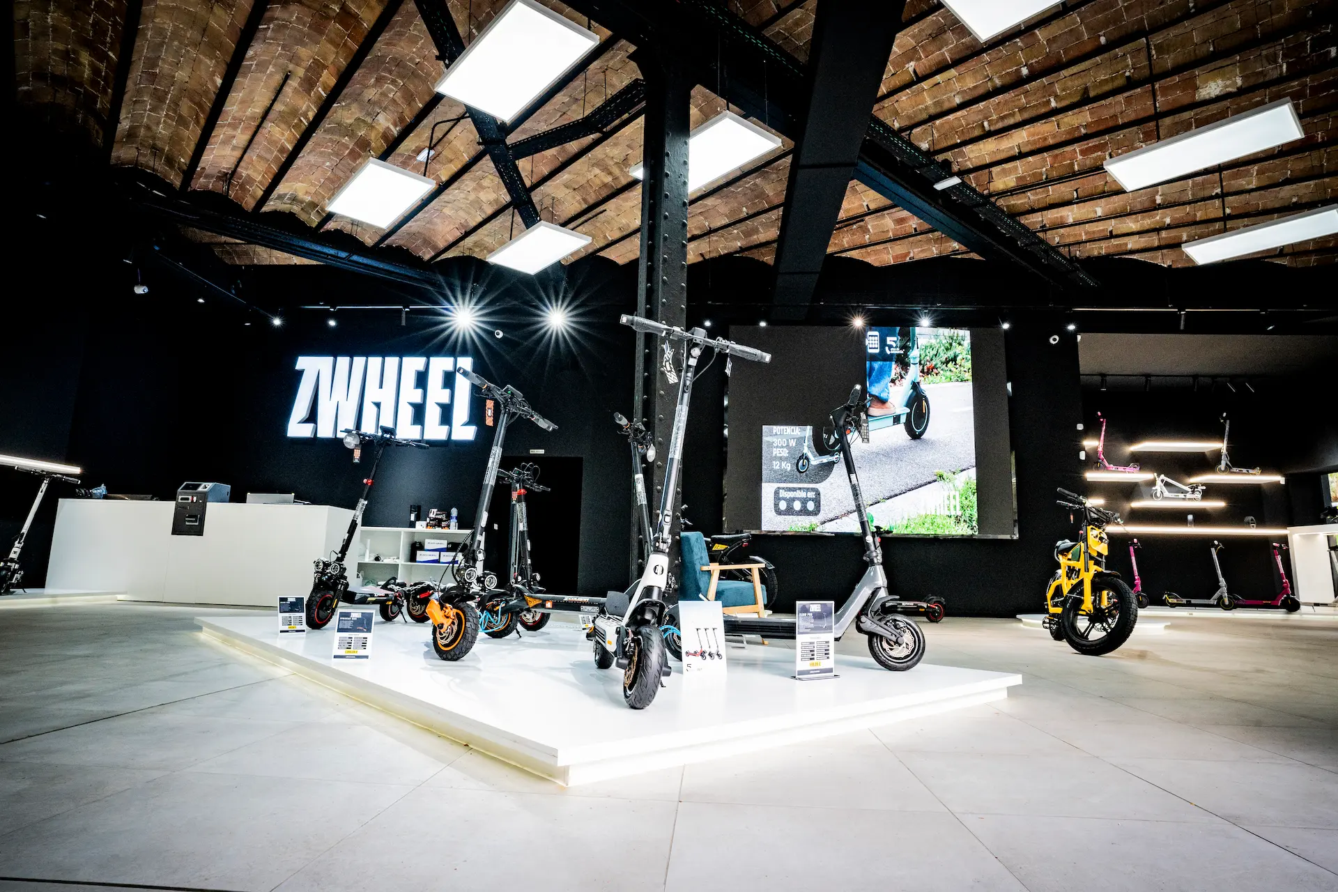 Soporte Zwheel a los puntos de venta
