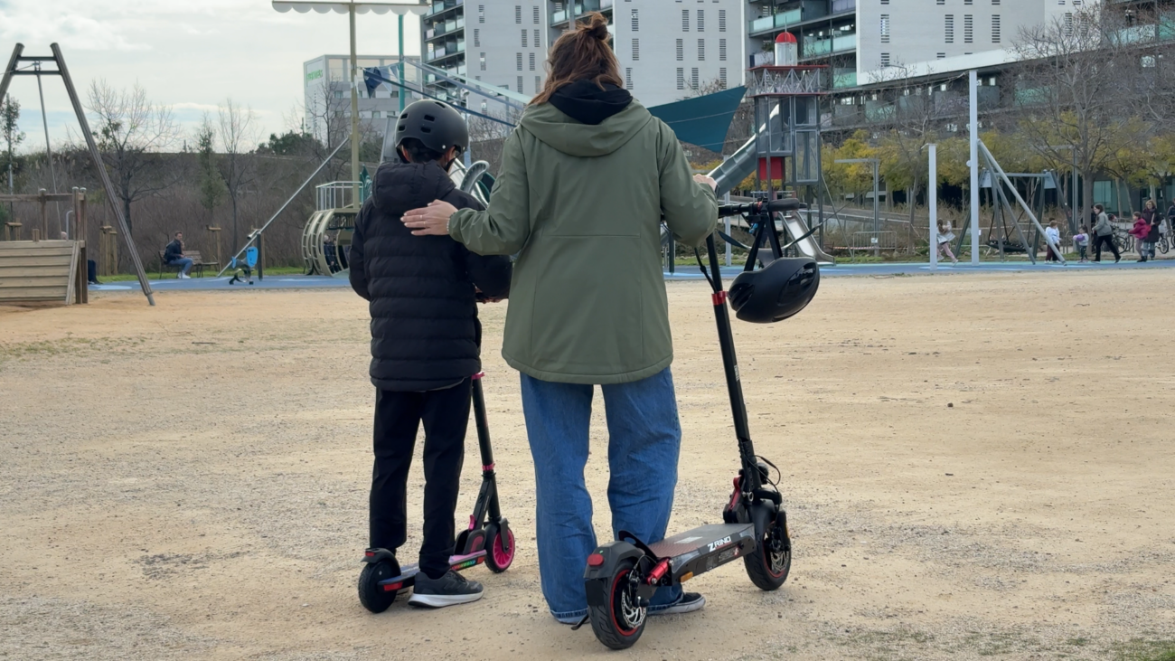 Actividades familiares con patinete eléctrico